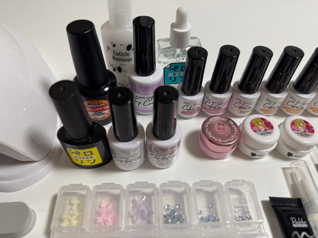 ジェルネイル ネイル工房 キャンドゥ ペロリン ネイルスタートキット パーツ