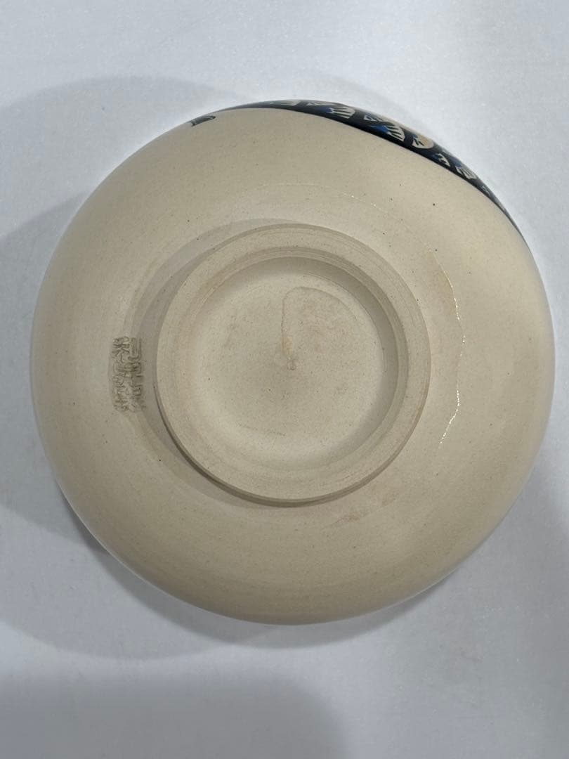 茶道具 御所人形ノ絵茶碗 加藤利昇 釜 茶碗 共箱