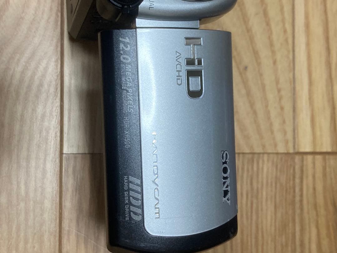 E) SONY HDR-XR500V HDD内蔵120GB ビデオカメラ