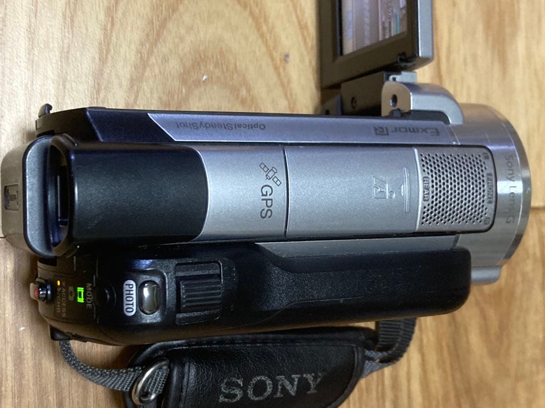 E) SONY HDR-XR500V HDD内蔵120GB ビデオカメラ