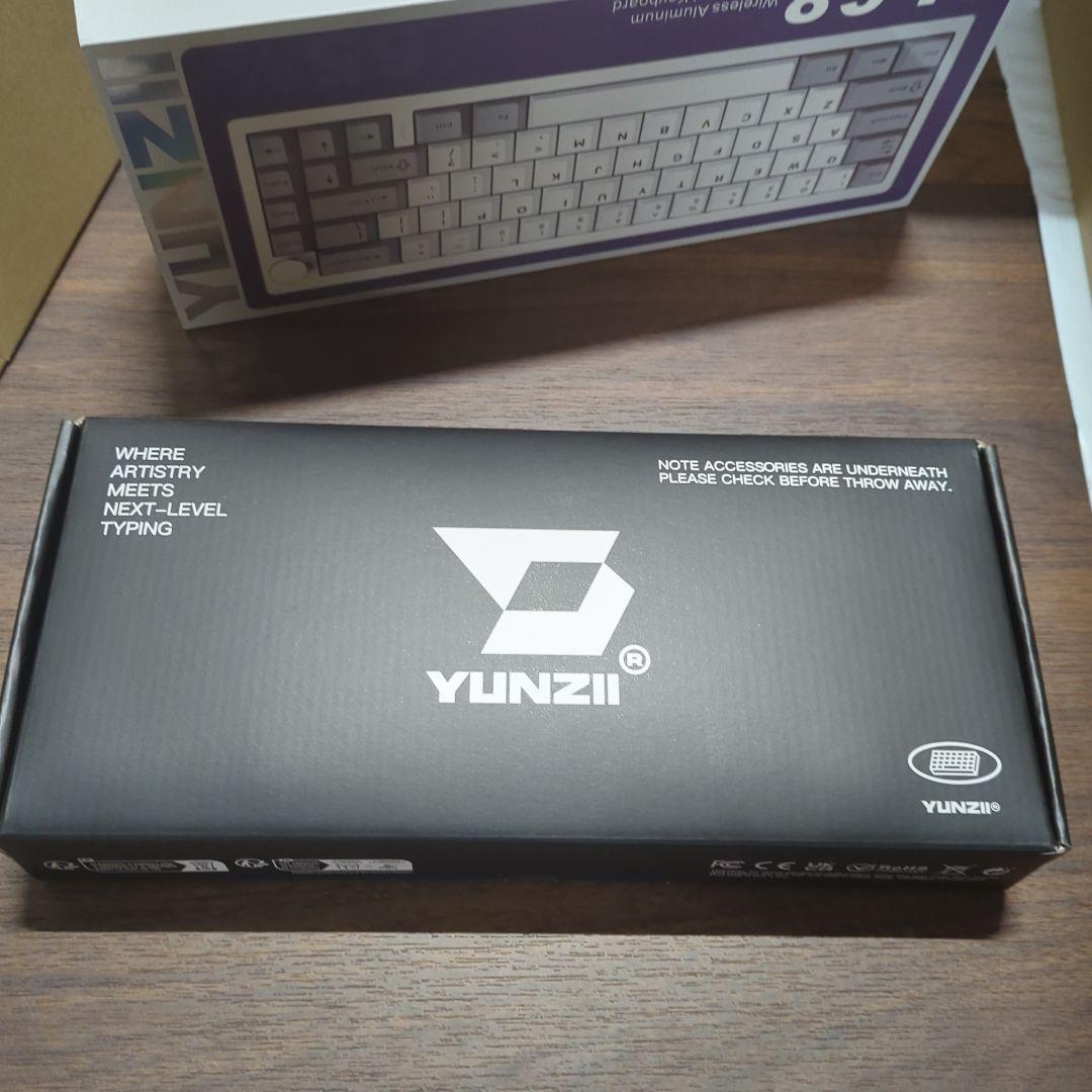 D*c様 YUNZII AL68 メカニカルキーボード ワイヤレス 68キー
