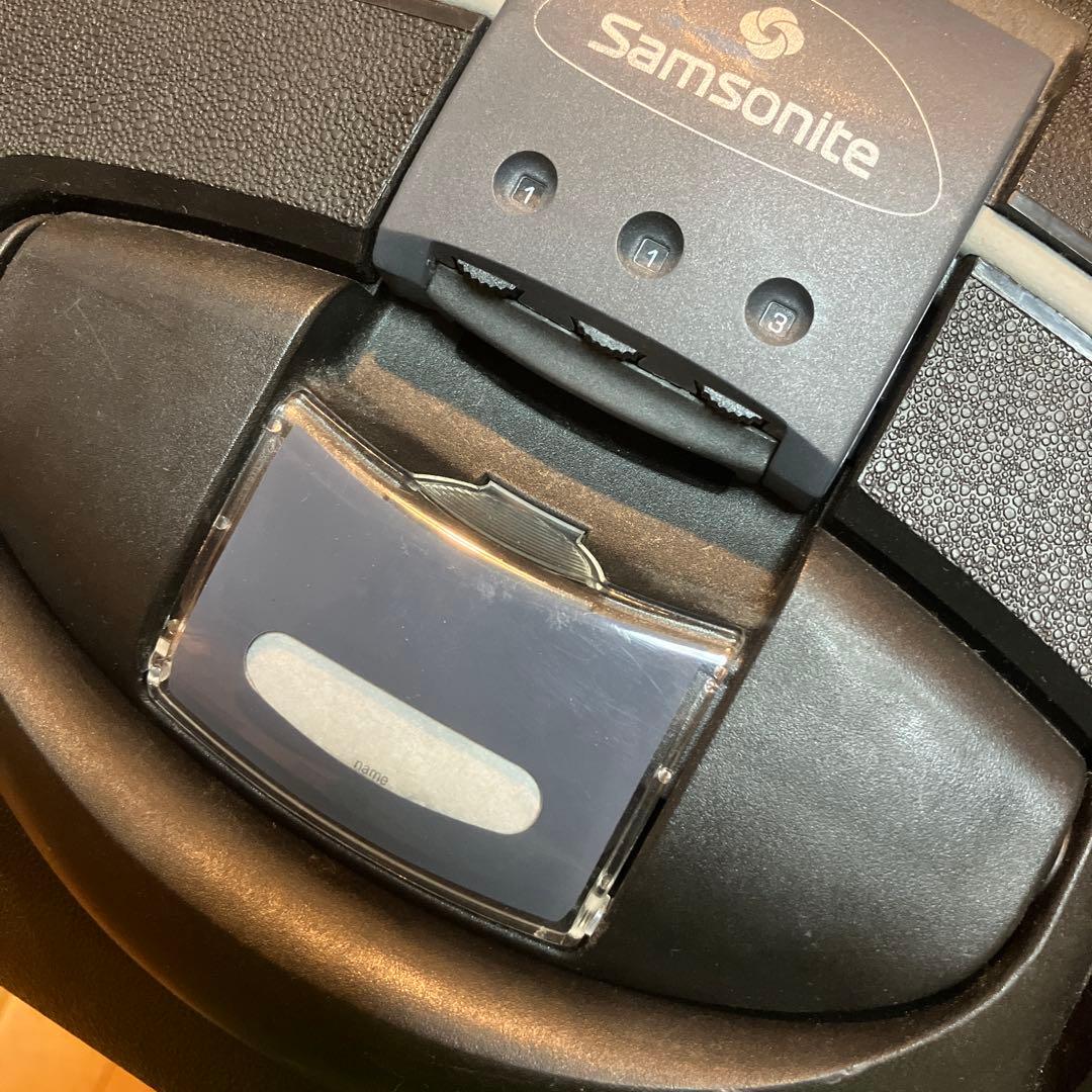 Samsonite サムソナイト オイスター 欧州 ビンテージ スーツケース 黒