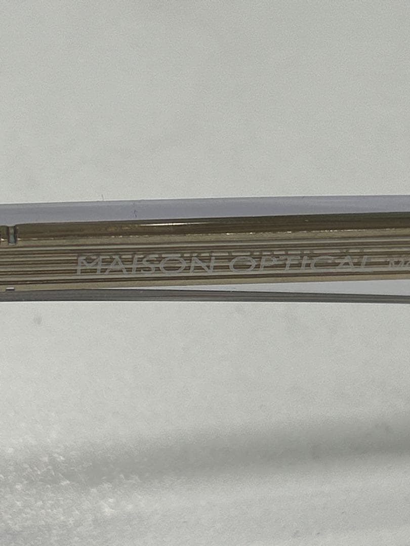 maison optical mo-705 クリアフレーム