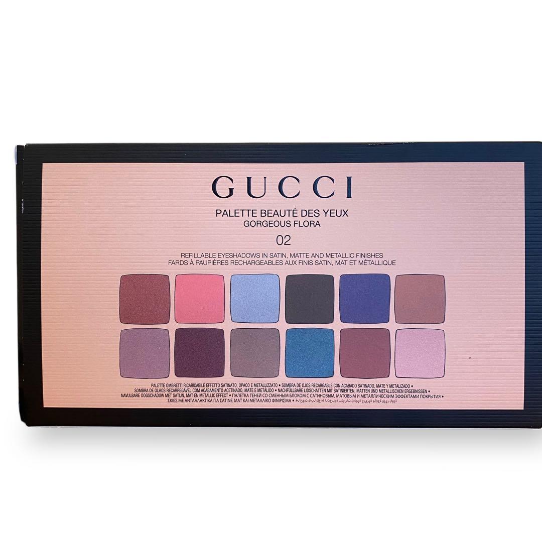 未使用　GUCCI アイシャドウパレット ボーテデジュー　ゴージャス　フローラ