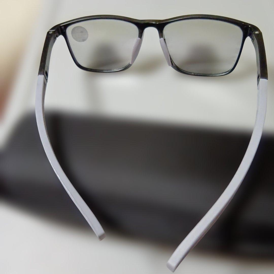 ブラックフレーム 角型老眼鏡