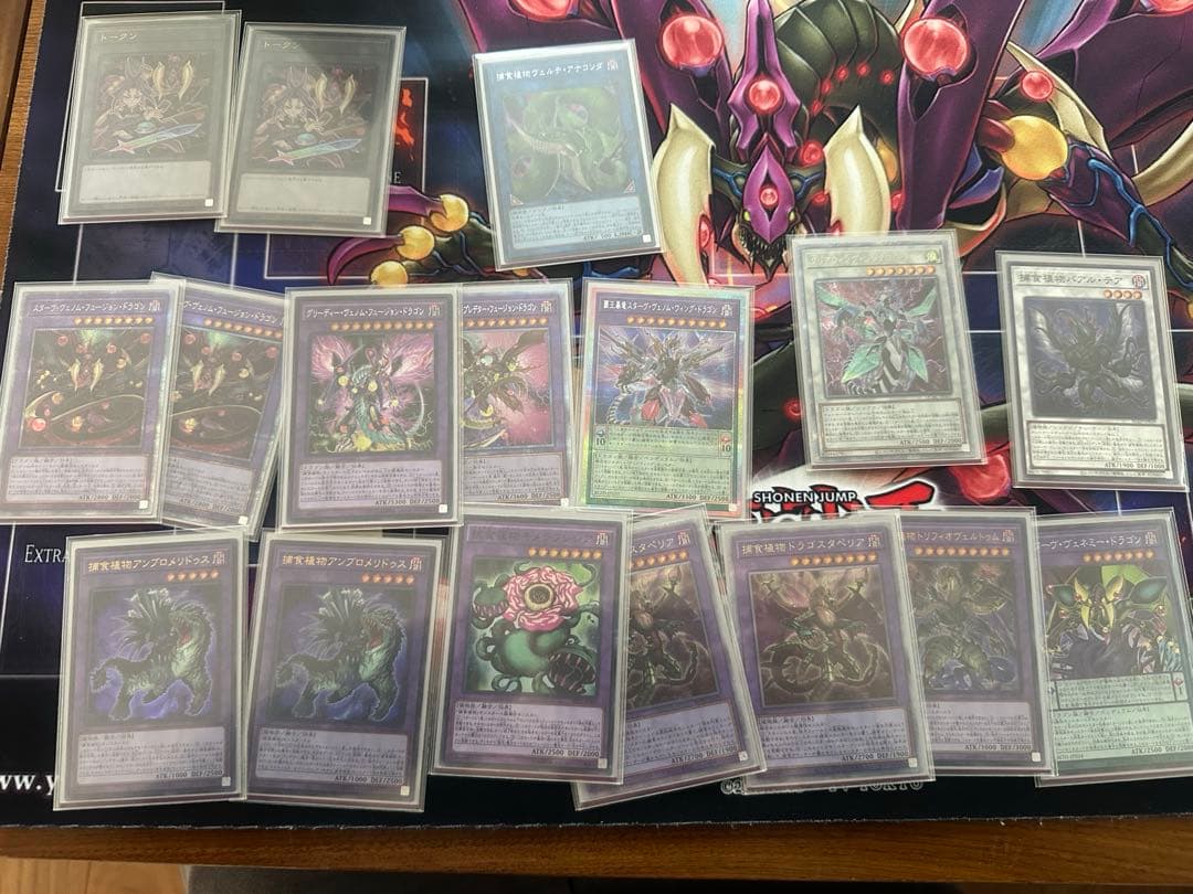 遊戯王　捕食植物デッキ　高レアリティ　引退品
