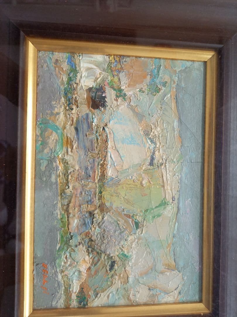 お安くしました本物です。逸品！風景画　上田　英　作品