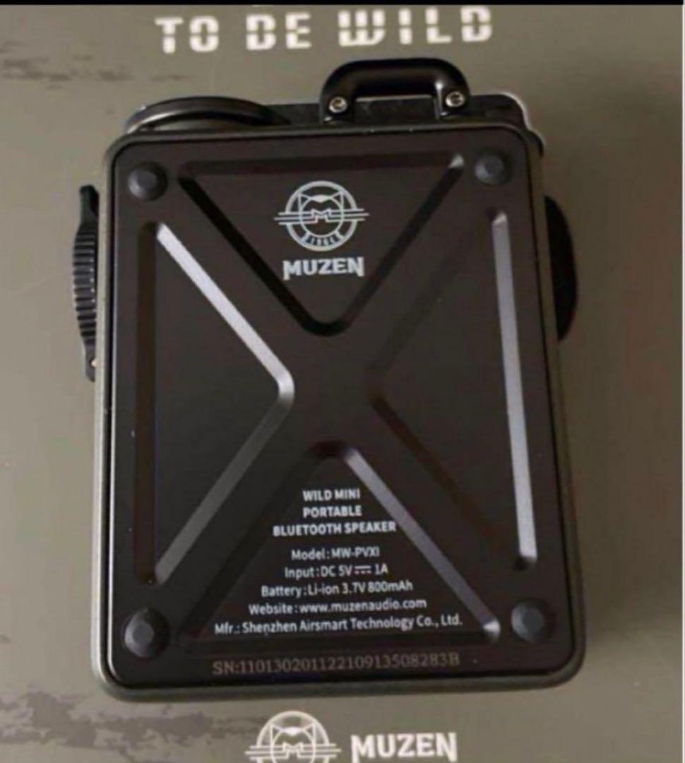 MUZEN WILD MINI ポータブルBluetoothスピーカー 深緑
