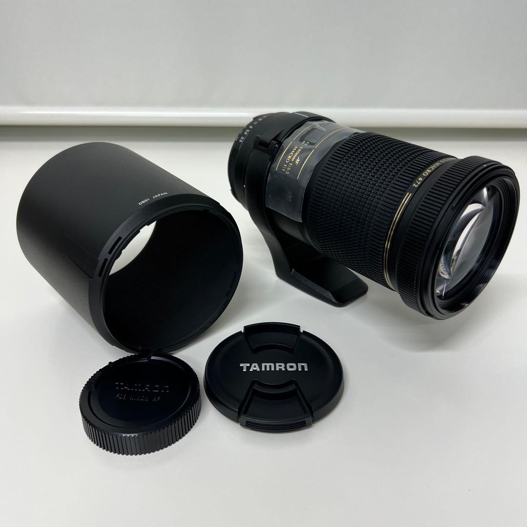TAMRON 180mm F3.5 MACRO 三脚座 フード DB01