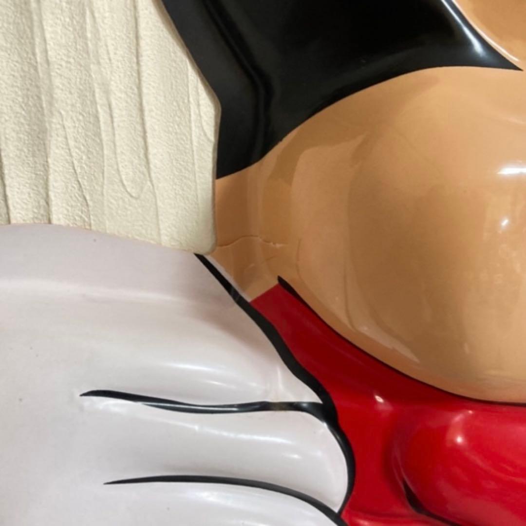 ミッキーマウス 東京ディズニーランド 壁掛け レリーフ パネル 2点 レトロ