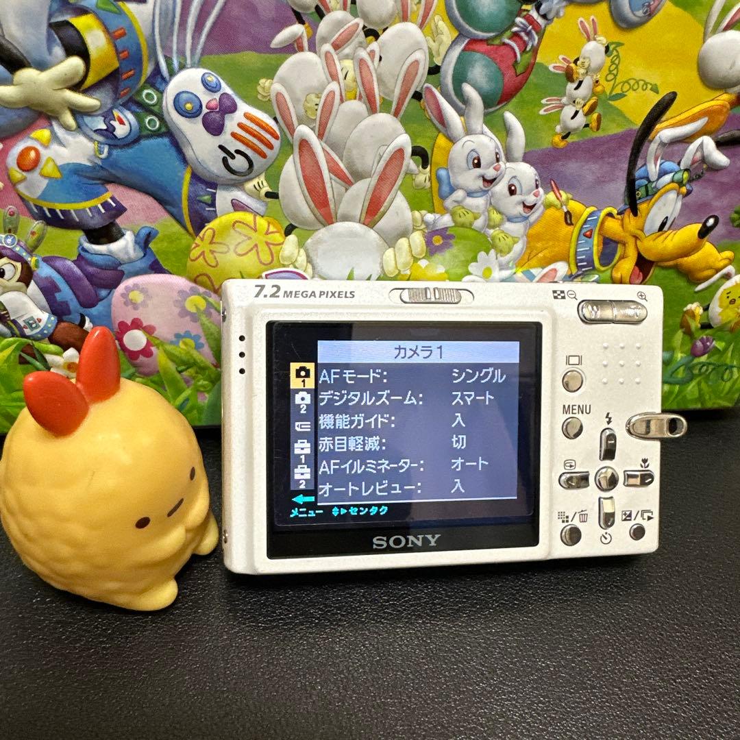 SONY Cyber-shot DSC-T10 動作確認済　メモリカード 付き