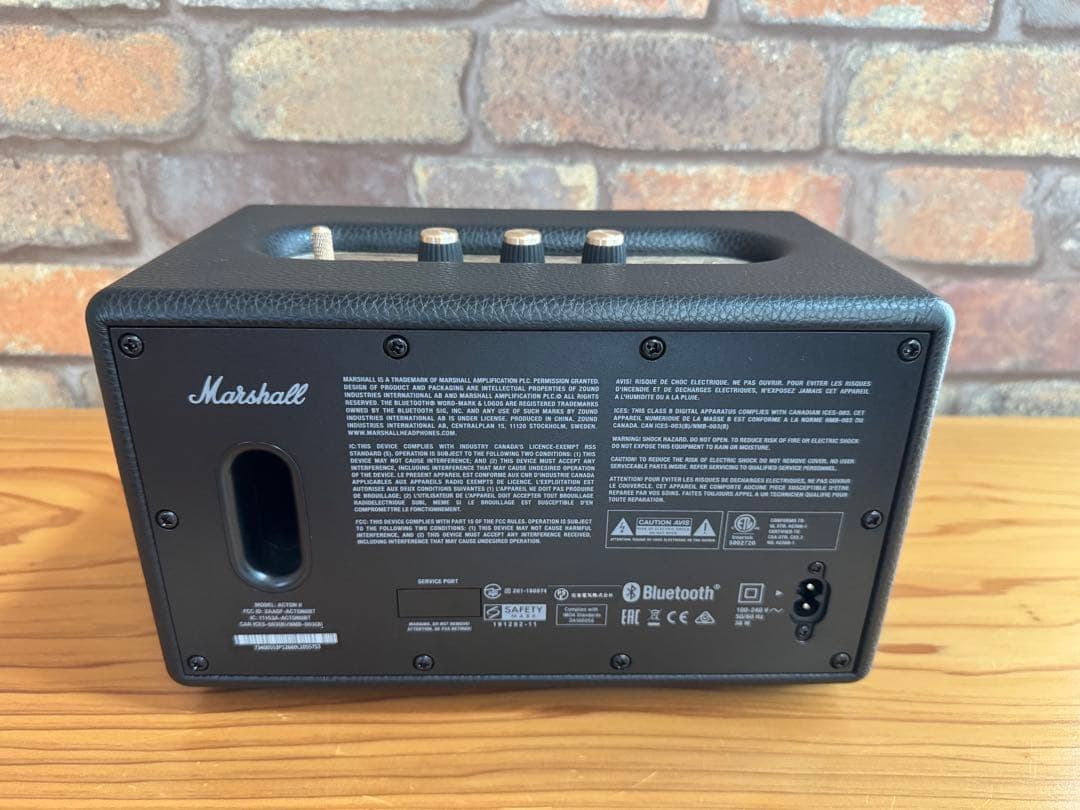 美品 Marshall ワイヤレススピーカー ACTON II 【国内正規品】