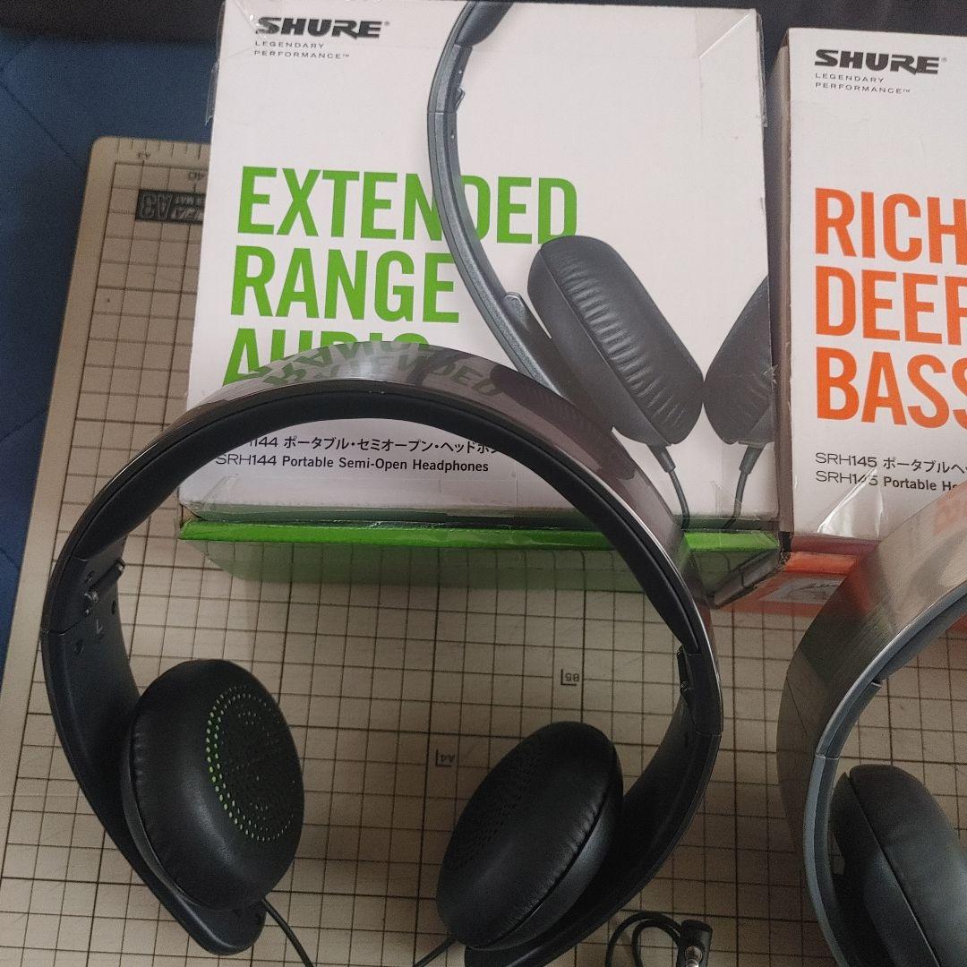 SHURE SRH144/SRH145 ヘッドフォンセット