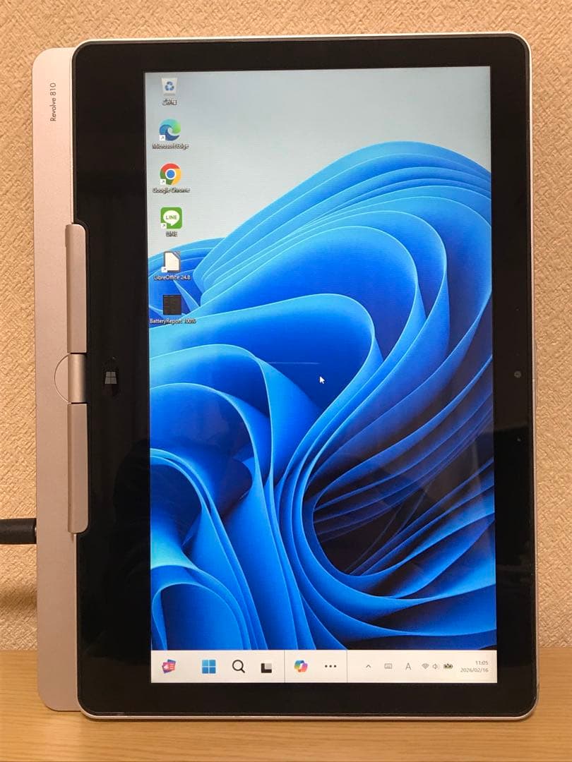 Windowsノート本体 hp EliteBook Revolve810G2 Win11 i5 SSD