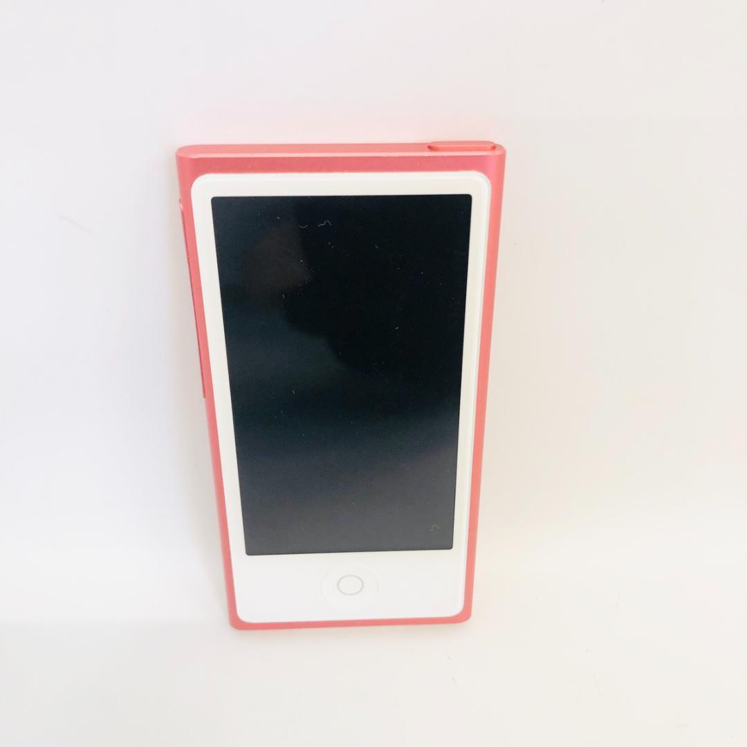 【動作確認済】ipodnano 第7世代 16GB A1446 レッド「7679