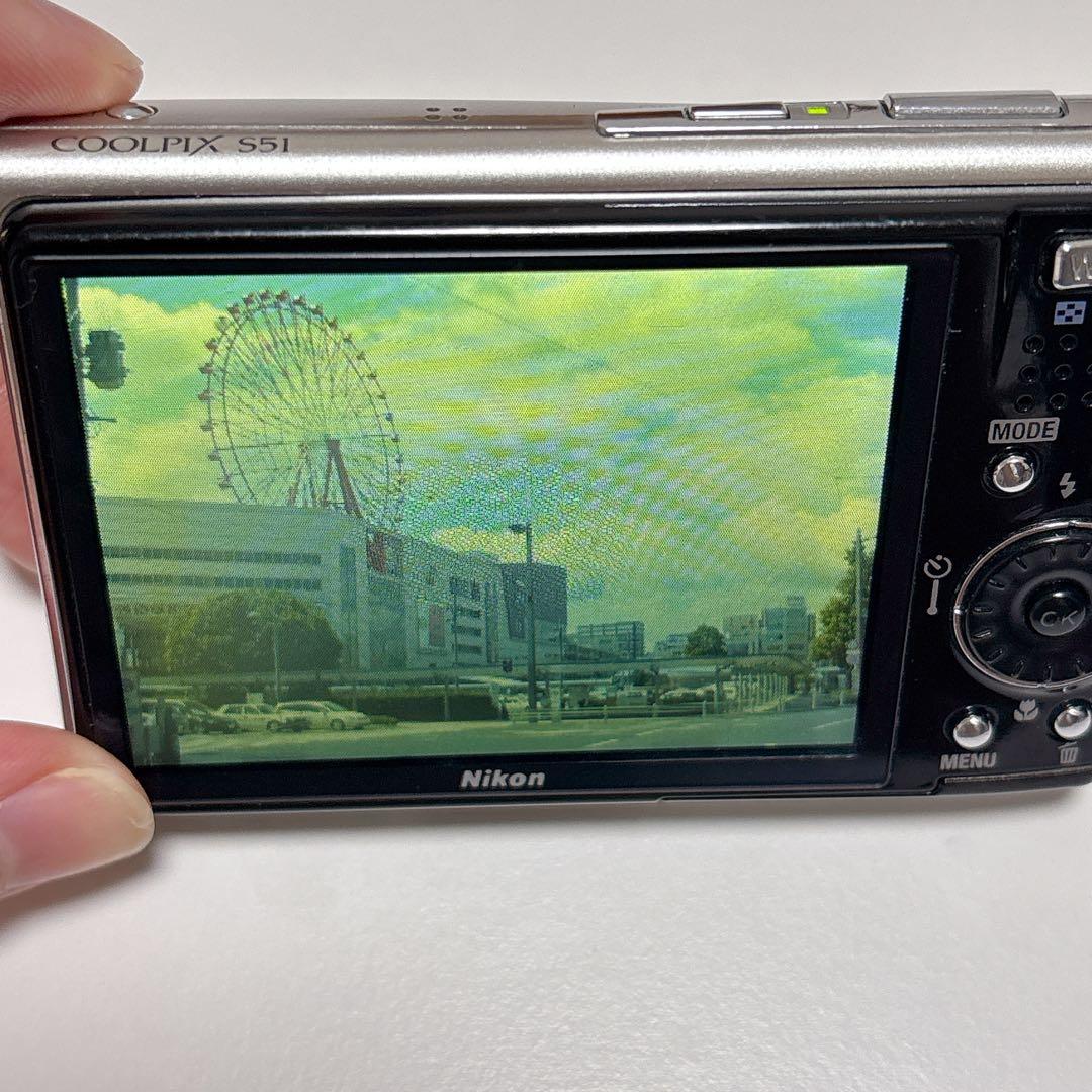 Nikon ニコン COOLPIX S51 コンパクトデジタルカメラ 動作確認済
