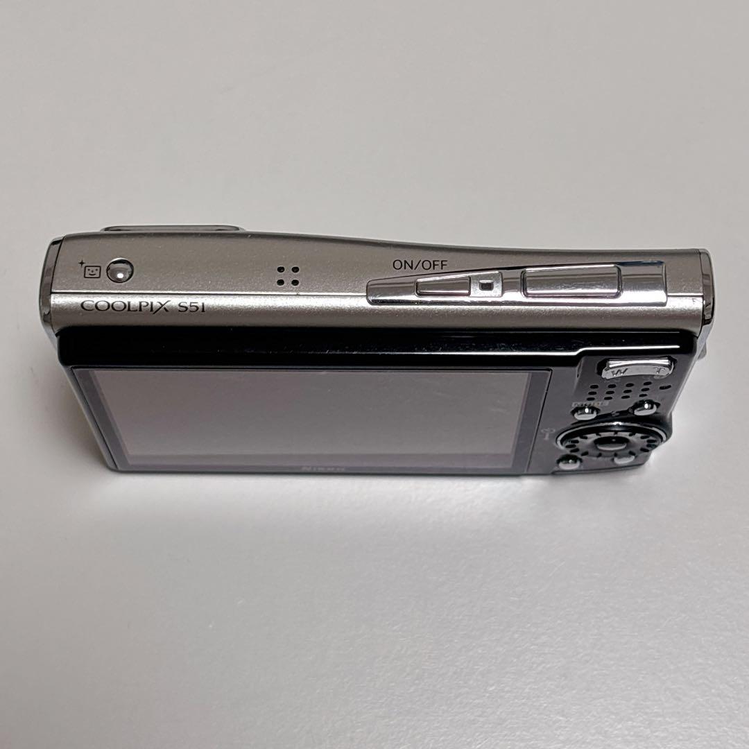 Nikon ニコン COOLPIX S51 コンパクトデジタルカメラ 動作確認済