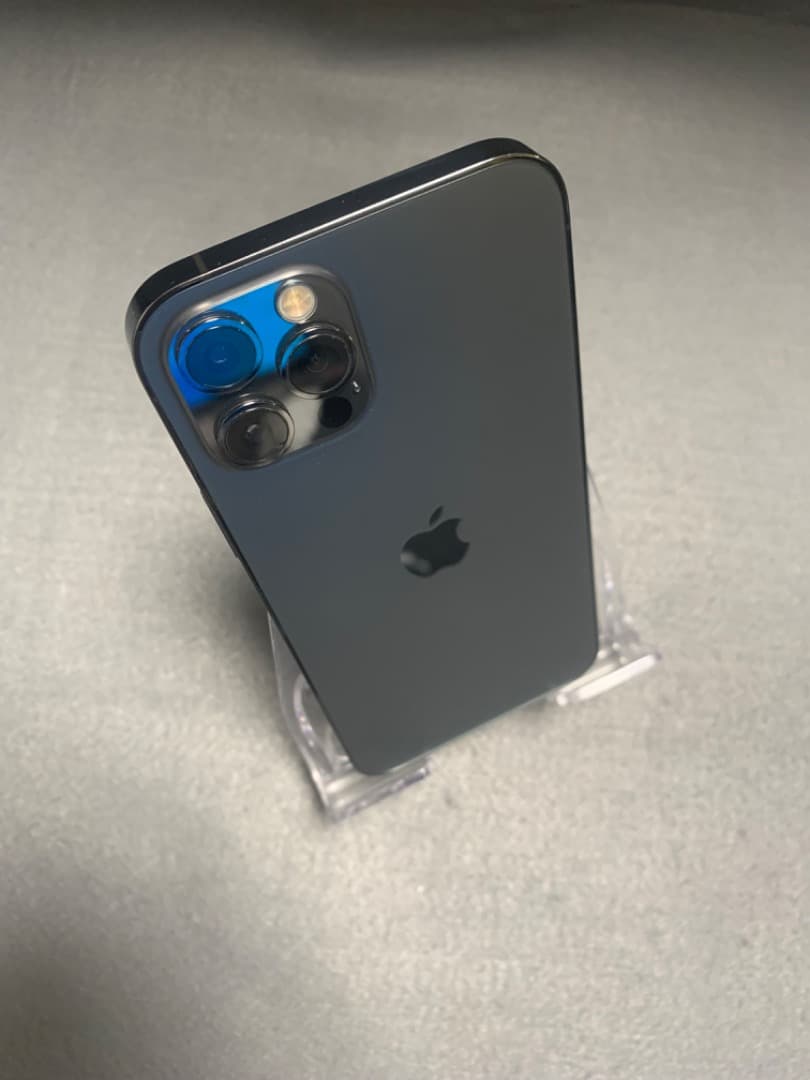 美品 国内版 SIMフリー iPhone12 Pro 128GB グラファイト色