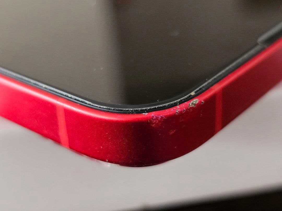 iPhone14 256GB ジャンク カメラ不良 ディスプレイ警告あり