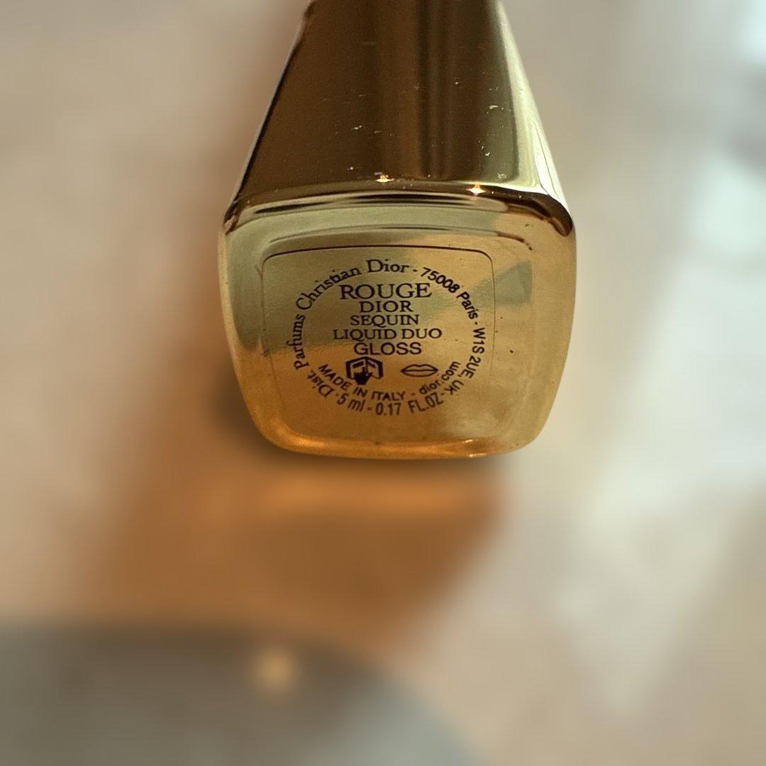 限定版‼︎DIOR ルージュ ディオール シークイン リキッド デュオ 520