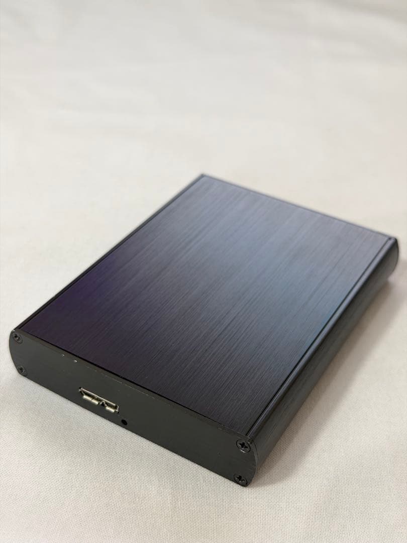 外付けHDD 2TB MARSHAL USB3.0 ポータブル 初期化済