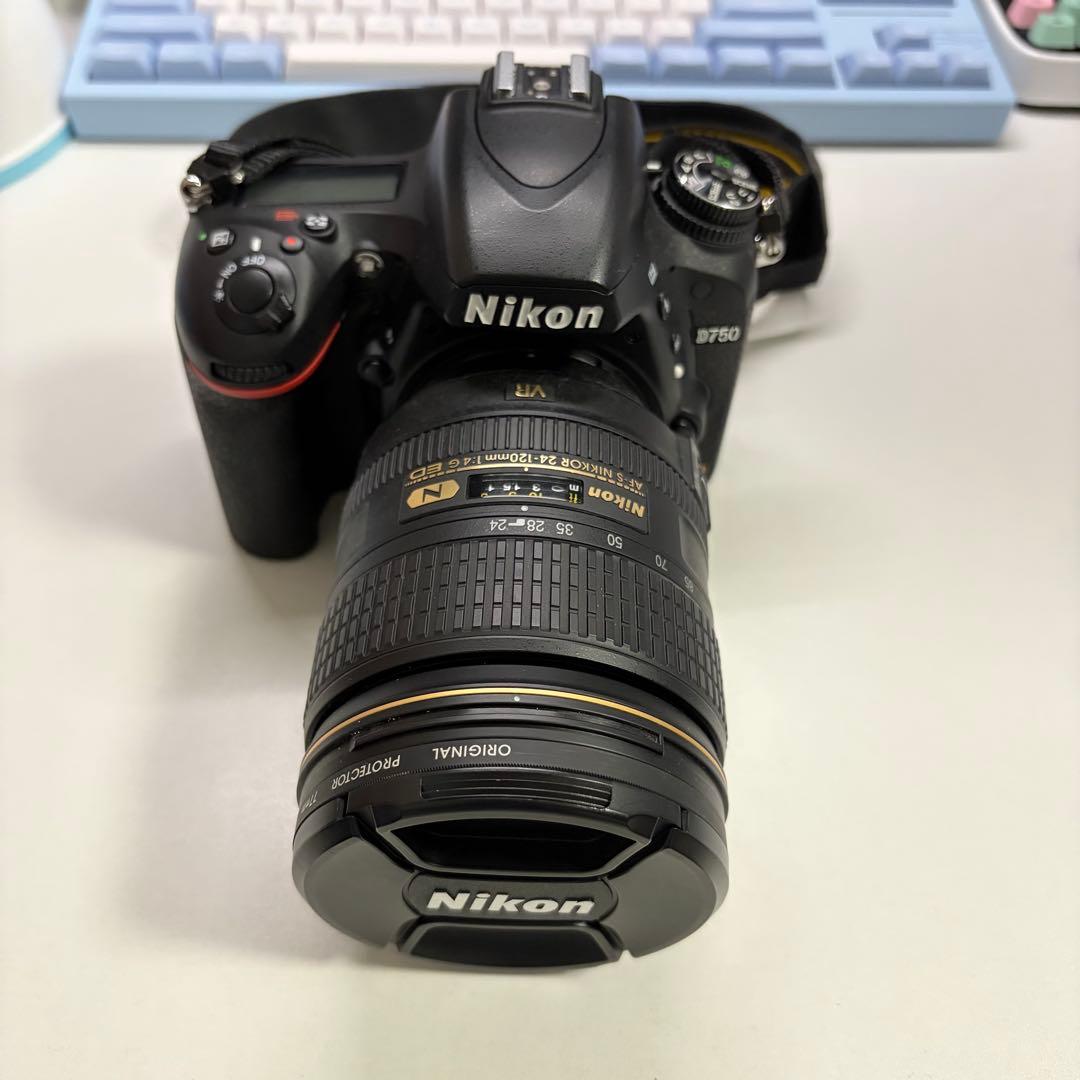 【シャッター回数1,160回】NikonD750 24-120VR レンズキット