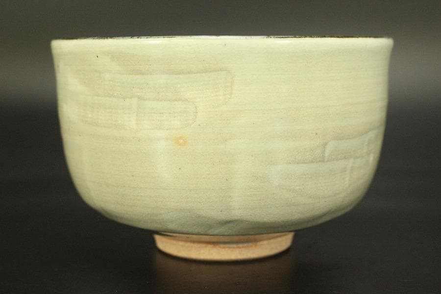 茶道具 茶碗 桃絵 泉涌寺 山川敦司造 美品 共箱(メ1650)