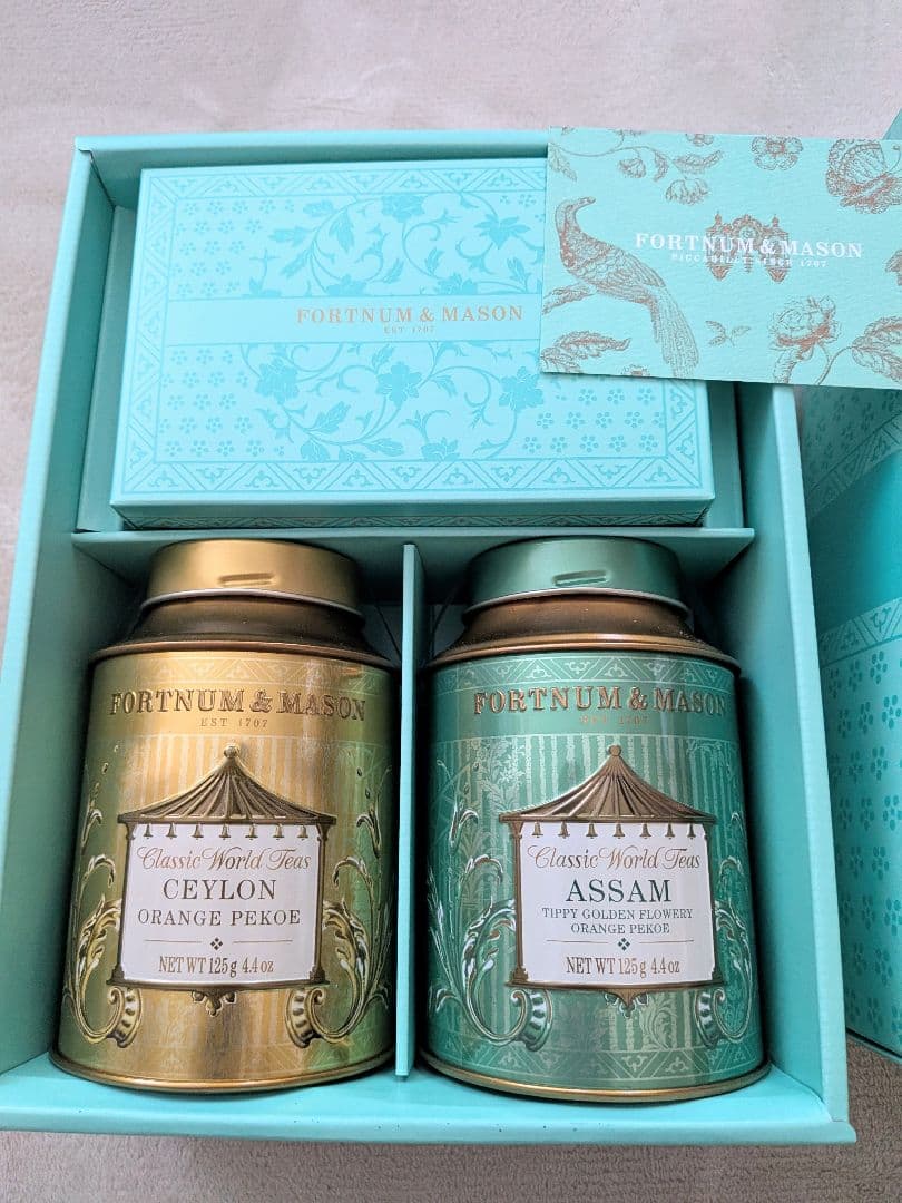 FORTNUM & MASON 紅茶・焼菓子詰合せ(FMCW-100)