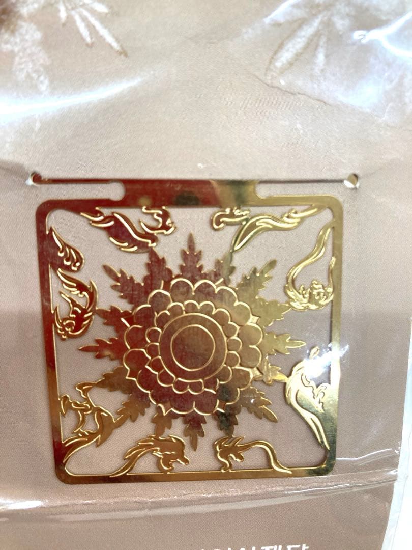 高句麗壁画古墳　花模様 韓国　工芸品　新品