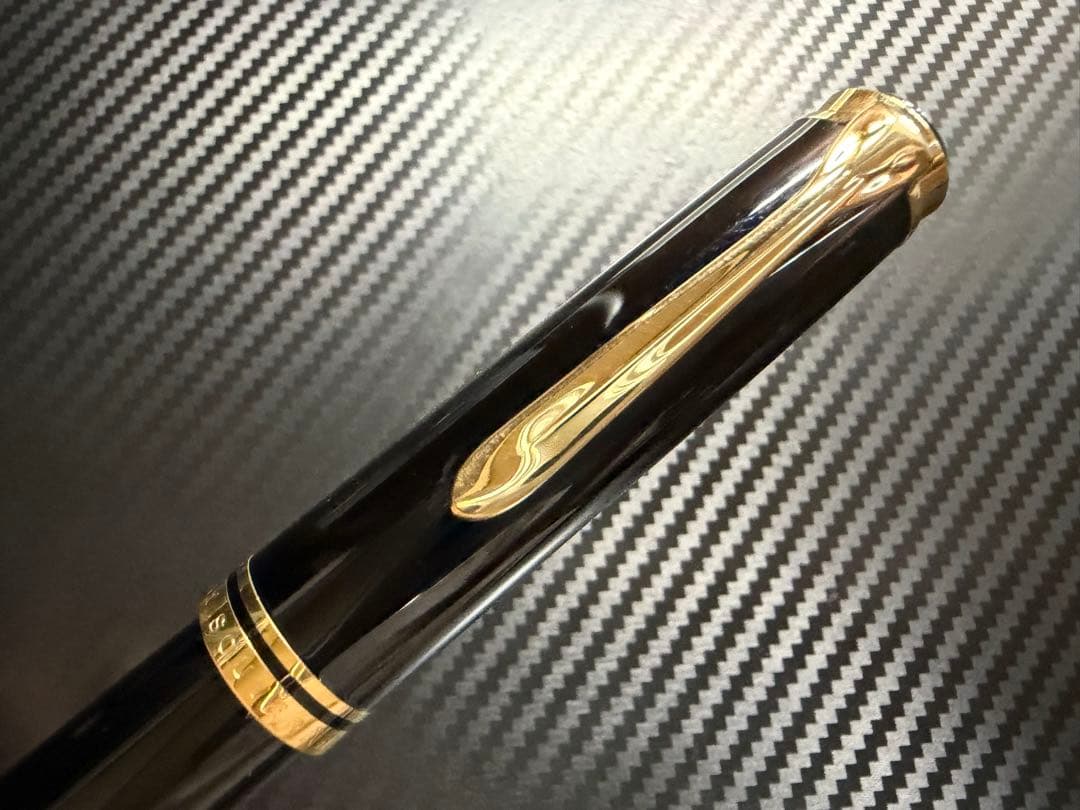 極美品 ペリカン スーベレーン M800 万年筆 ブラック B 太字