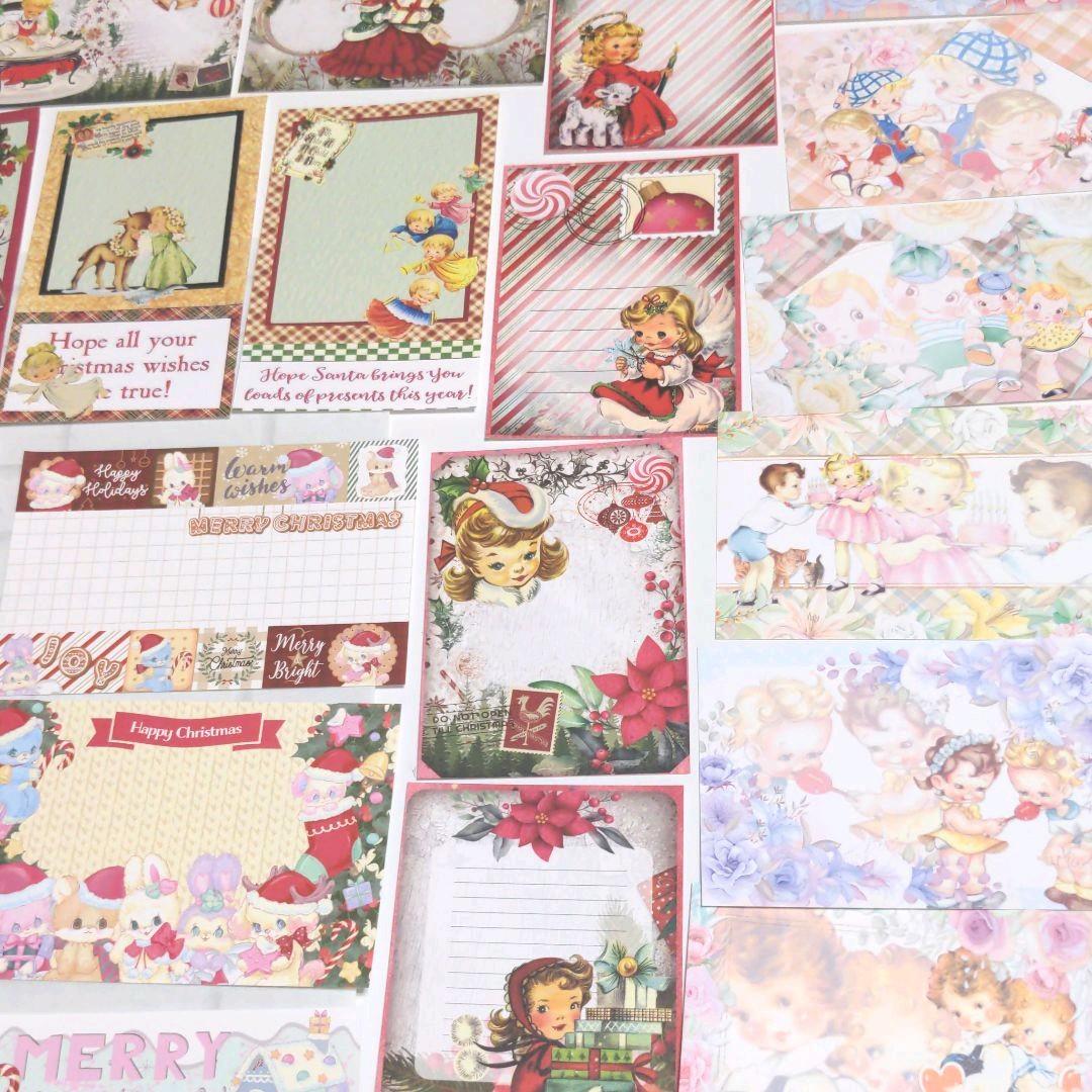 lady様ご確認用Xmasメモづくし♥新作maki様のメモ♥レトロガール♯530