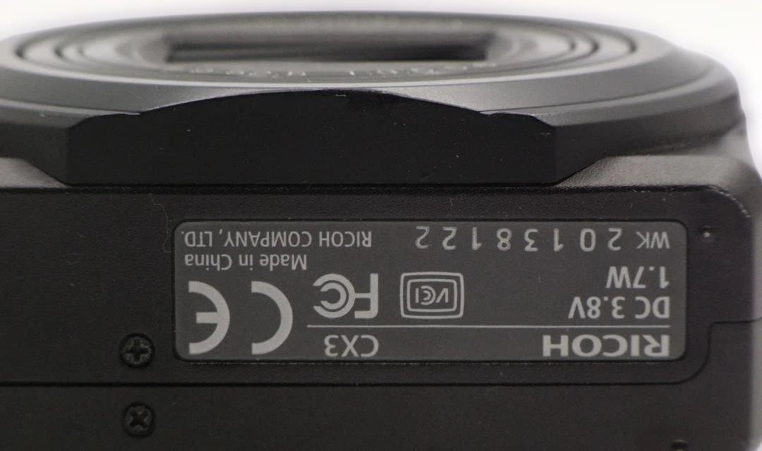 Ricoh CX3 コンパクトデジタルカメラ 実用品