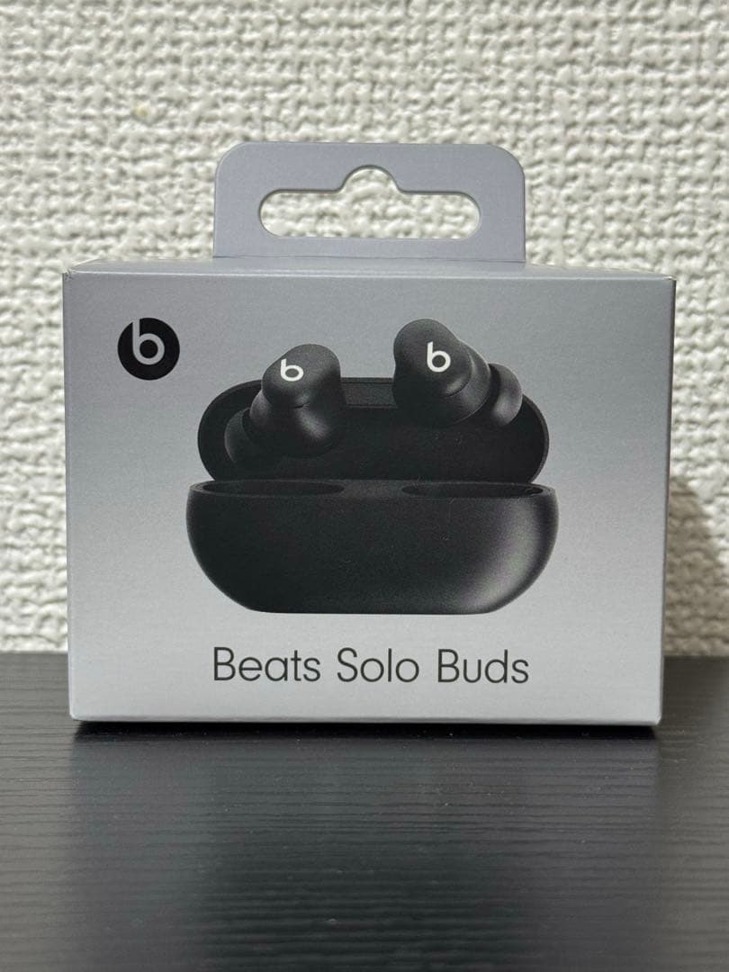 【ほぼ新品】Beats Solo Buds ワイヤレスイヤホン ブラック