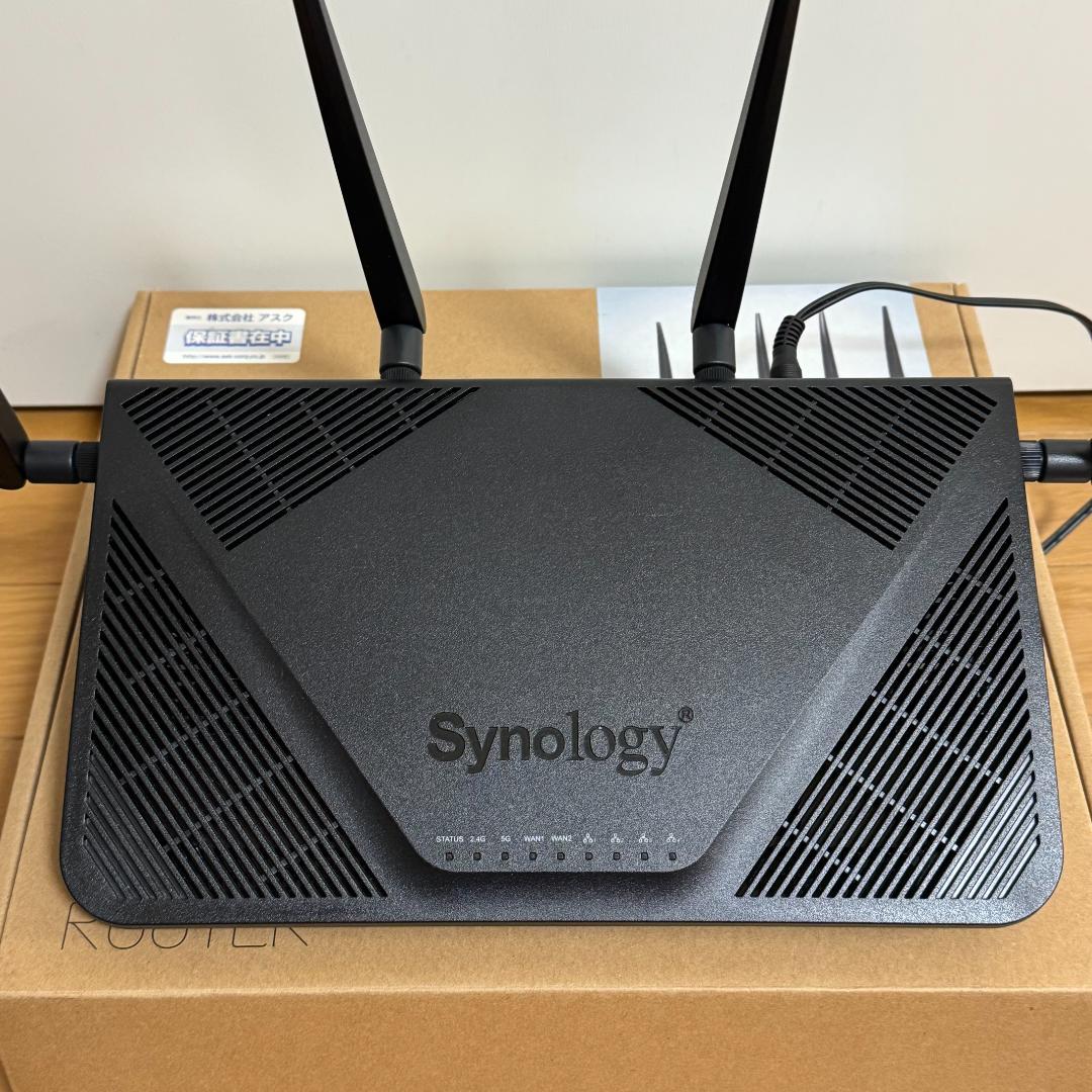 Synology RT2600ac Wifiルーター