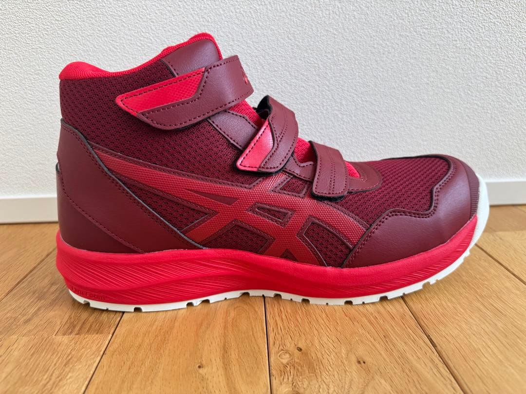 【新品未使用】asics WINJOB CP216 安全靴 28cm レッド