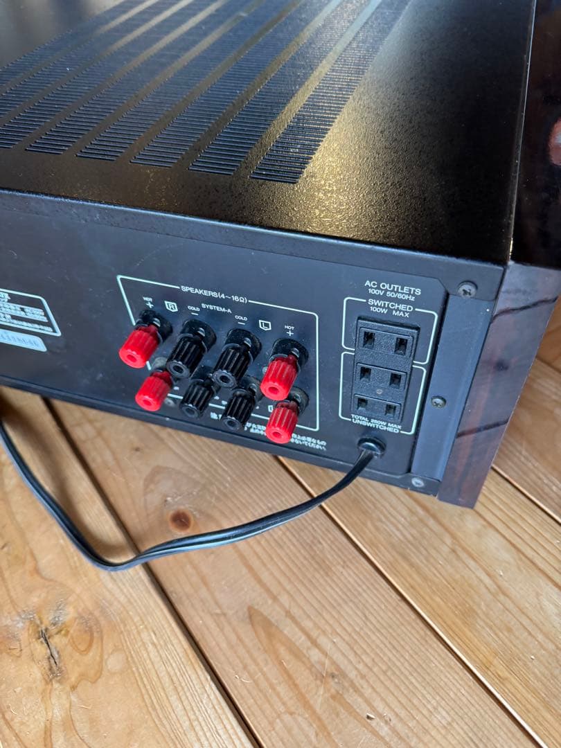 名機 SANSUI AU-D607X プリメインアンプ「Xバランス・アンプ」