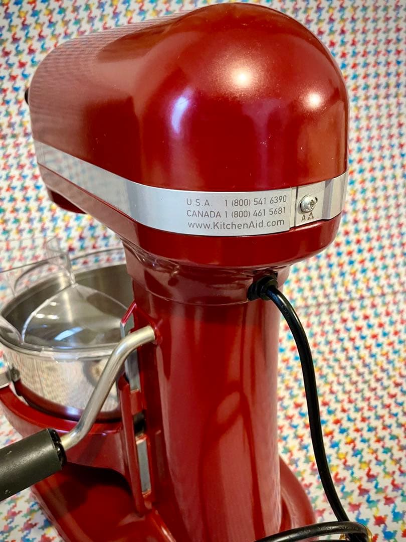Kitchenaidプロフェッショナル600【完動品】注ぎ口シールド付きパワフル