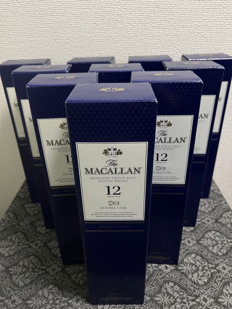 ザマッカラン 12年 ダブルカスク　箱付き3本セット