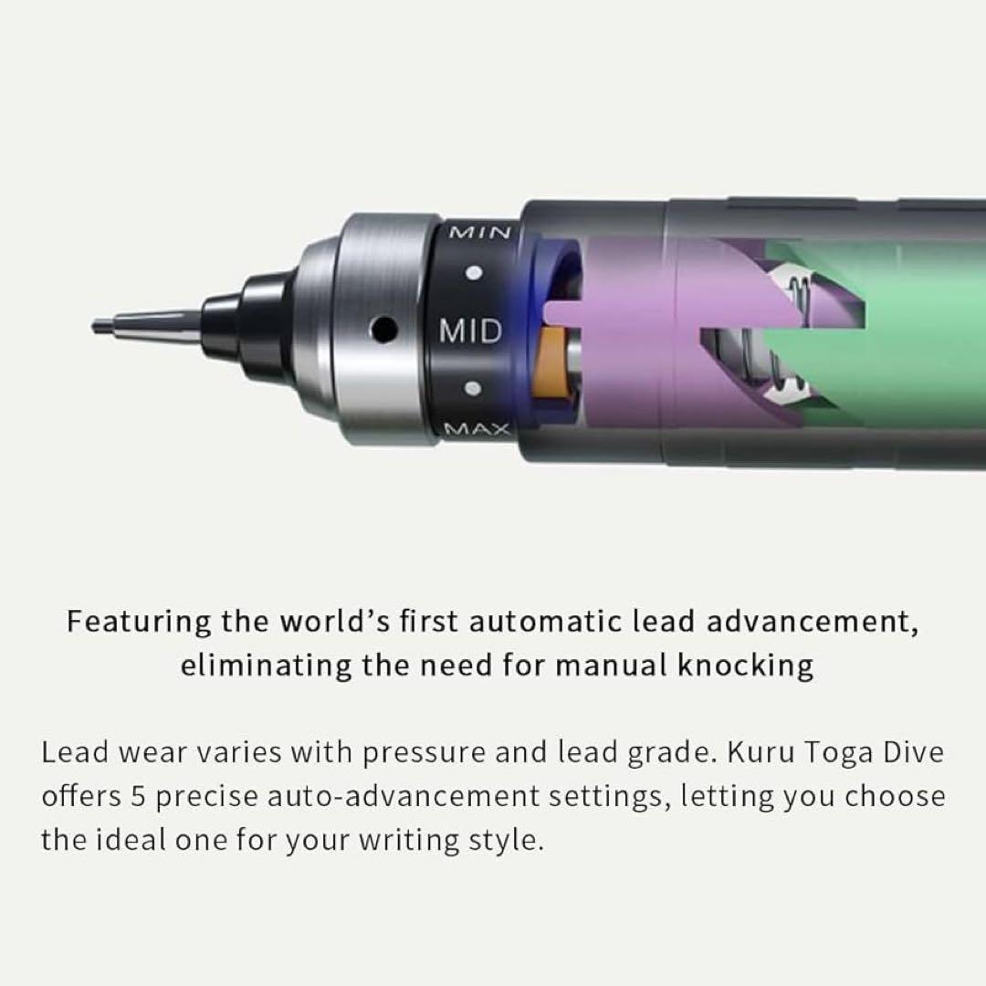 Kuru Toga Dive 青 シャープペンシル本体