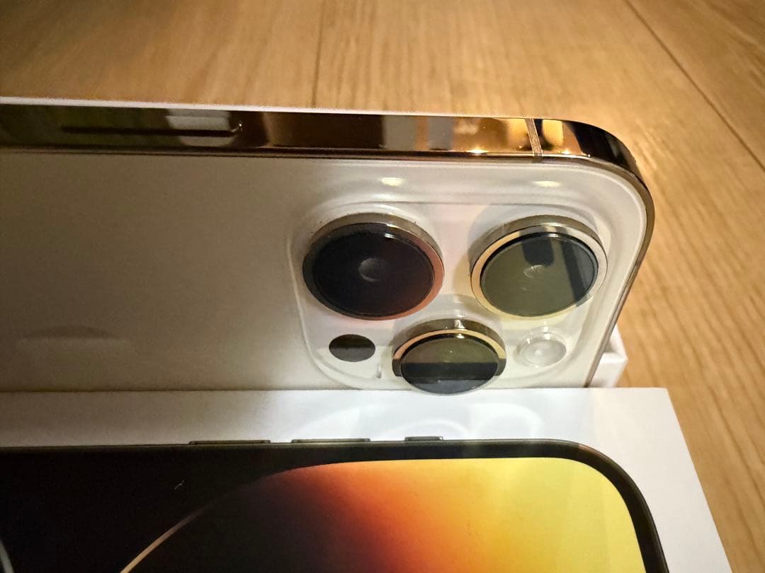 【美品】iPhone 14 pro 128gb ゴールド
