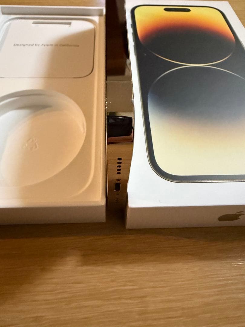 【美品】iPhone 14 pro 128gb ゴールド