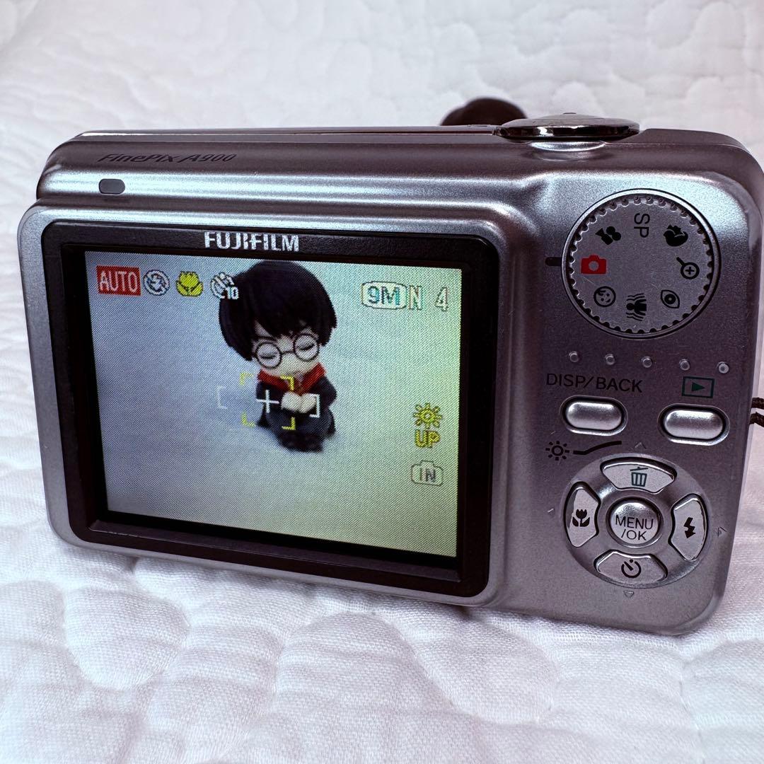 《動作確認済み》FUJIFILM FinePix A900 コンデジ 単3電池