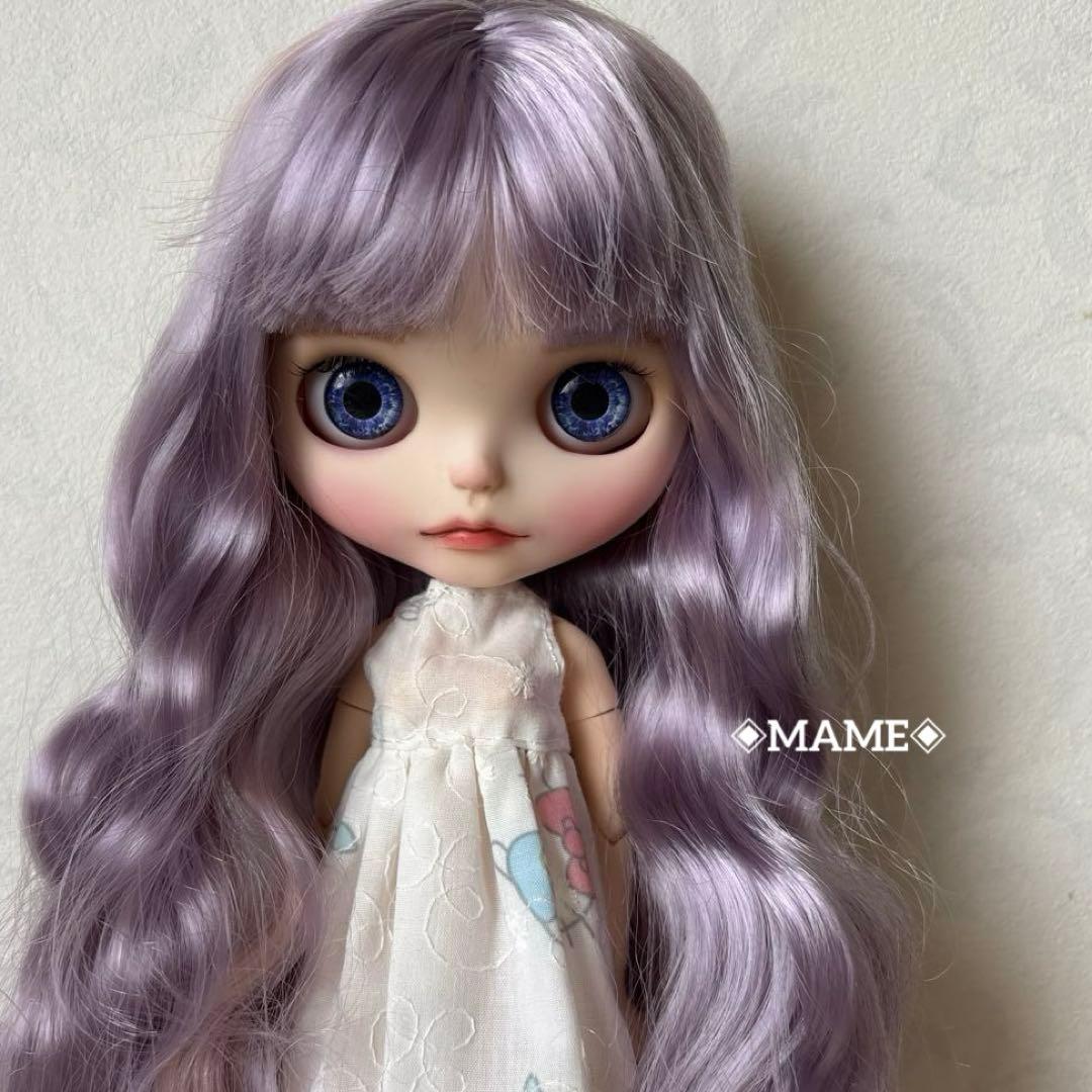 アイシードールカスタム ♡白肌・ピンク&パープルミックス♡