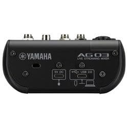 【新品】YAMAHA AG03 MK2 ブラック スピード発送