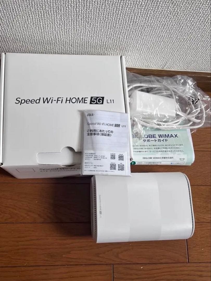 Speed Wi-Fi  5G L11 ZTE製