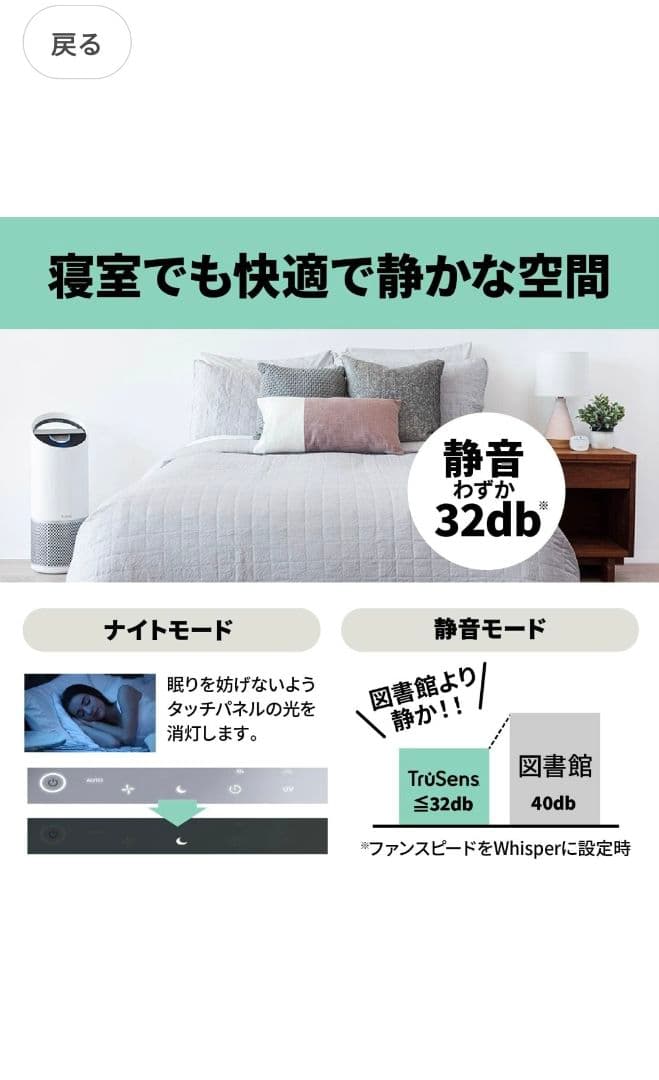 トゥルーセンス(TruSens) 空気清浄機　Z3000