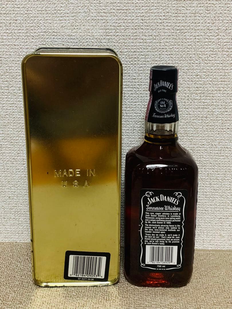 Jack Daniel's Old No. 7 ウイスキー 750ml缶入り