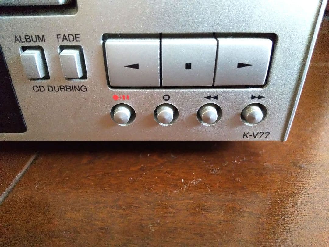 椿【正常動作品】ONKYO カセットデッキ K-V77