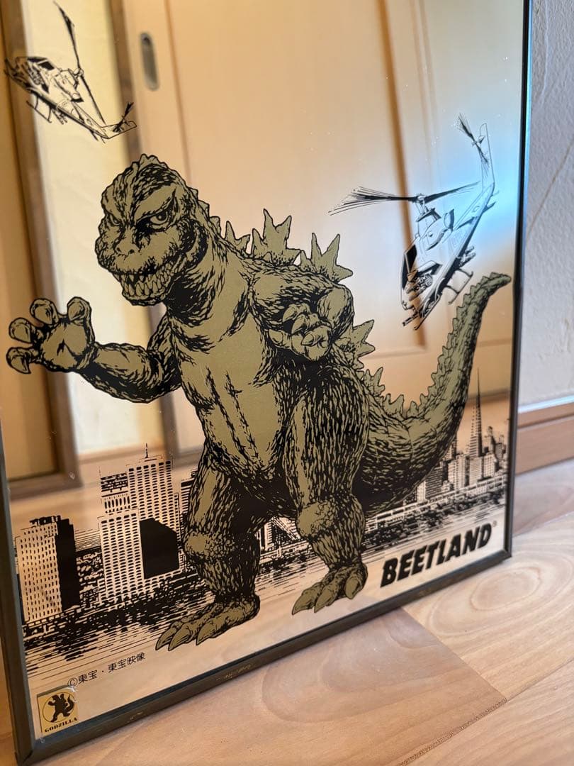 【匿名・即日発送】ゴジラ　パブミラー　東宝　キング・オブ・モンスターズ