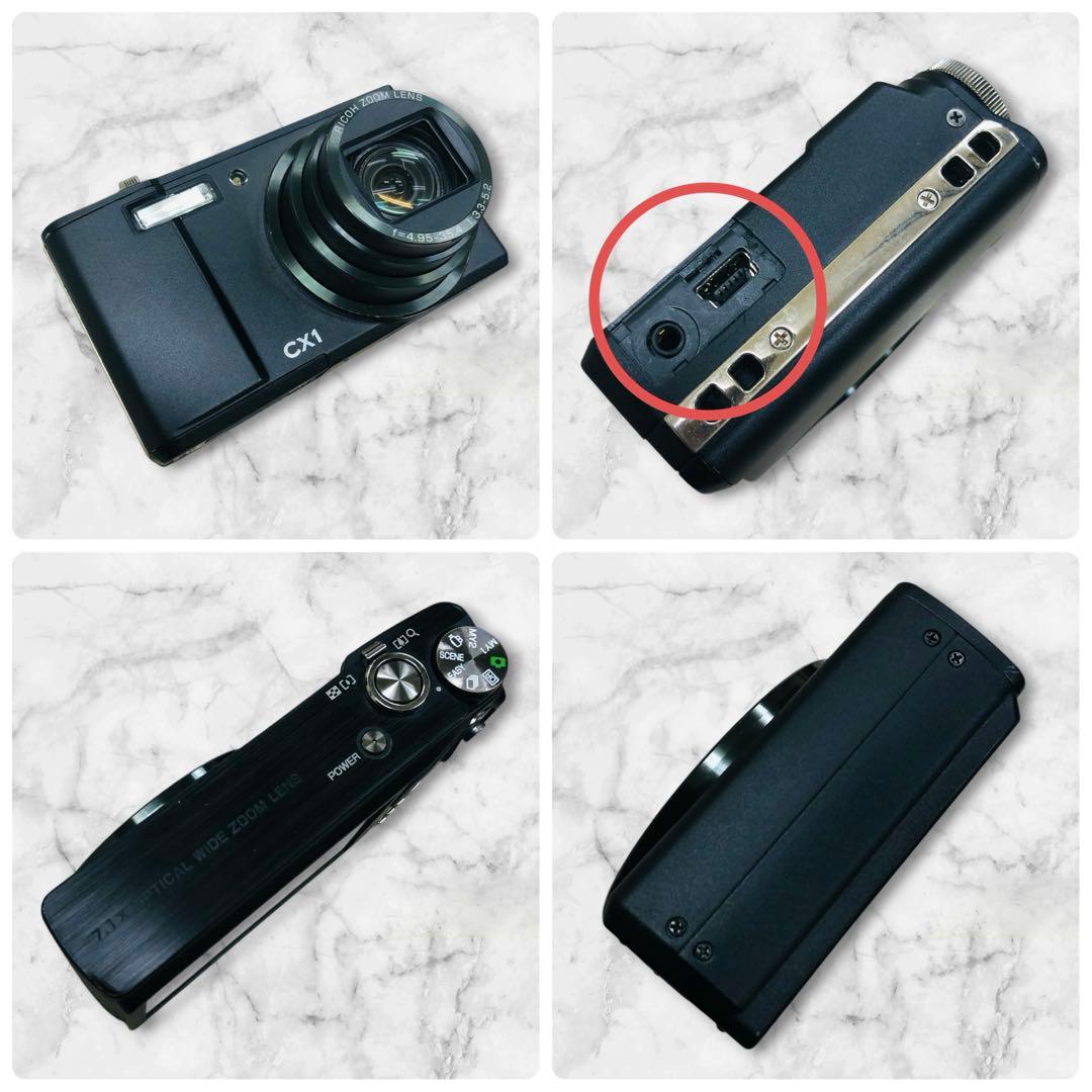 RICOH CX1 動作確認済み 充電器付き 撮影OK コンデジ リコー